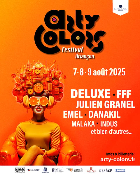 Arty Colors Festival 2025 affiche