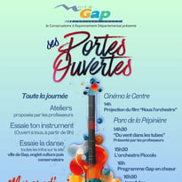 Journée portes ouvertes du Conservatoire de Gap