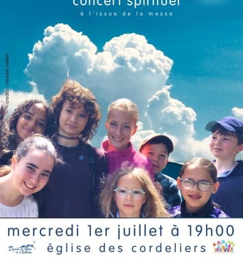 Concert spirituel des Petits-Chanteurs des Hautes-Alpes