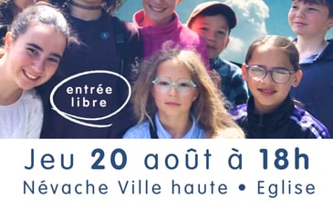 Les Petits-Chanteurs des Hautes-Alpes — tournée d’été