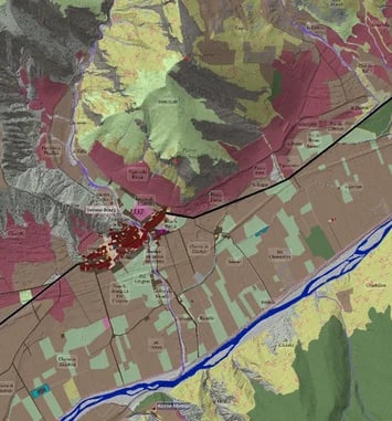 Les paysages de Veynes d'après le cadastre napoléonien
