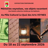 Exposition Mémoires veynoises, vos objets racontent