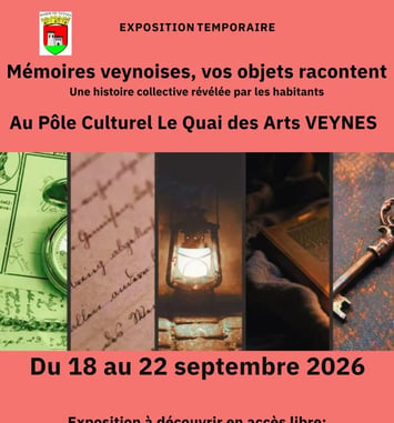 Exposition Mémoires veynoises, vos objets racontent