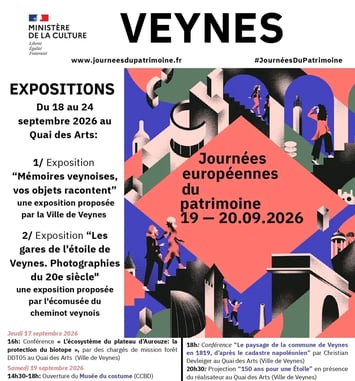 Les gares de l'étoile de Veynes, photographies du XXème