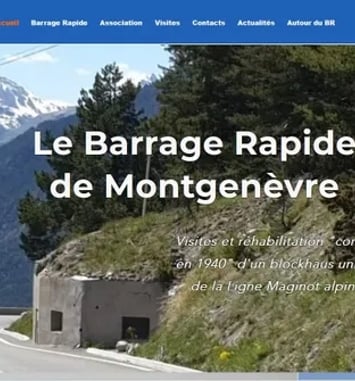 Visite du Barrage Rapide de Montgenèvre