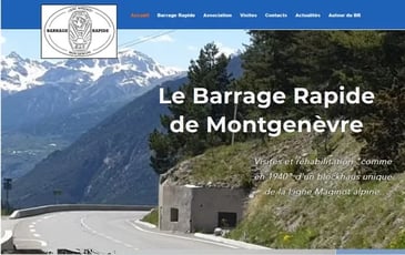 Visite du Barrage Rapide de Montgenèvre
