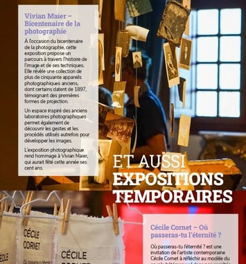 Expositions temporaires au Château