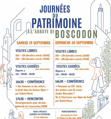 Visites guidées de l'abbaye de Boscodon